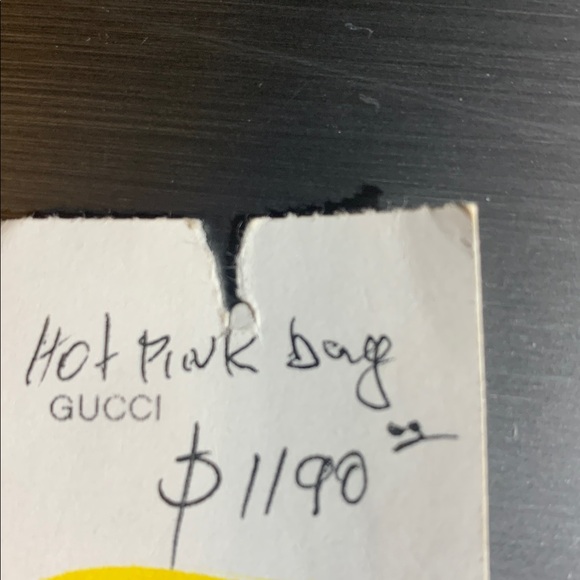 NEW. GUCCI Bamboo hot pink leather. - Picture 11 of 11